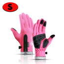Winter Warm Outdoor Sports Gloves Fleece Windproof Non-slip Touch Screen Ski Riding Motorcycle Gloves Skiing Gloves