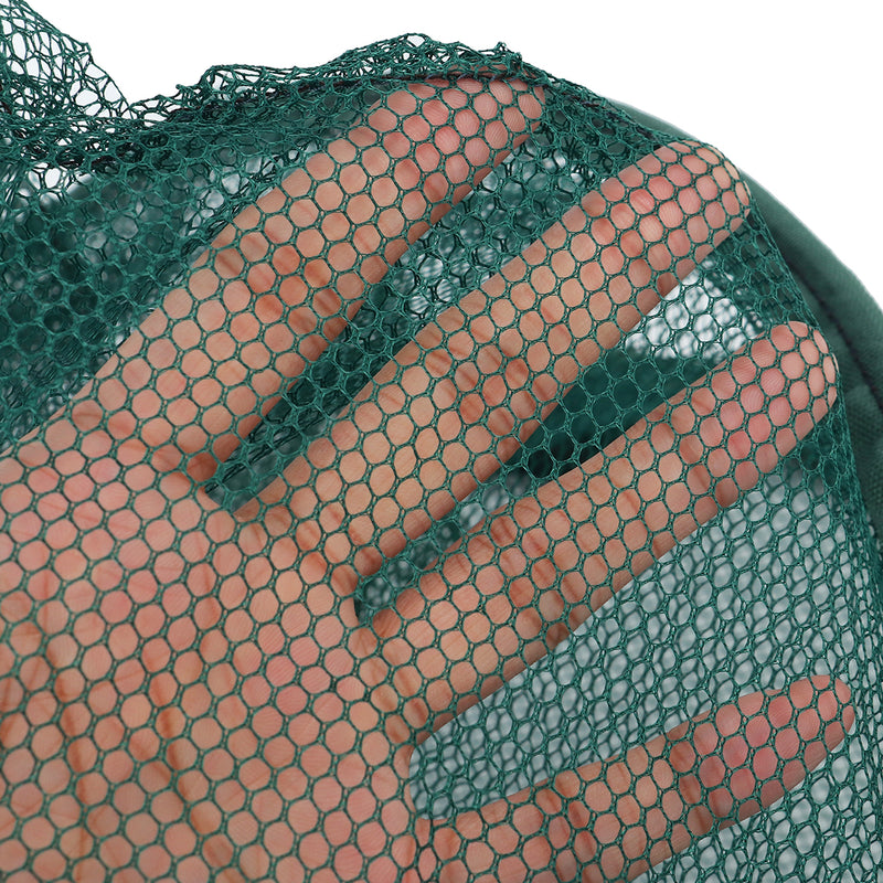 ZANLURE  Holes Double Layer 60cm Folding Fishing Net Shrimp Crab Fish Baits Mesh Trap