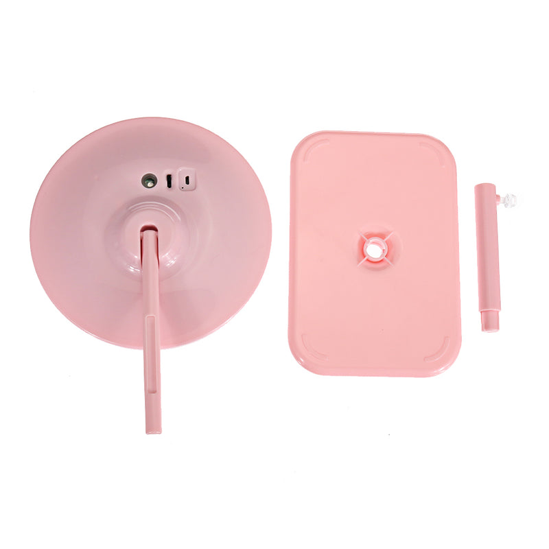 Portable Flexible USB Makeup Mirror LED Light Touch Dimmable Storage Base