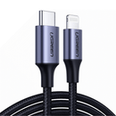 UGREEN 36W 3A Type C To Lightning PD Fast Charging Transmission Data Cable For iPhone X XS 11Pro Huawei P30 Pro Mate 30 5G Xiaomi Mi9 9Pro S10+ Note 10 5G