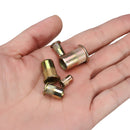 Suleve MXZN6 115Pcs Mixed Zinc Plated Rivet Nut Rivnuts Blindnuts Nutserts M4-M10 Nut Insert Rivet Assortment Kits