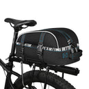 ROSWHEEL 141416 Bike Trunk Bag Bicycle Tiered Waterproof Bag Multifunctional Shelf