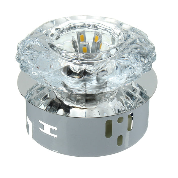 Modern 5W Crystal Ceiling Light Fixture Surface Mounted Pendant Chandelier Lamp for Aisle Hallway