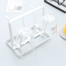 Cups Drain Kitchen Storage Rack Mug Glass Drinkware Display Organizer Holder