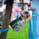 3/4 Inch 2 Way Brass Hose Faucet Manifold Garden Tap Splitter Water Segregator Pipe Divider Switcher Control Shut Off Valve Y-Type Ball Valve