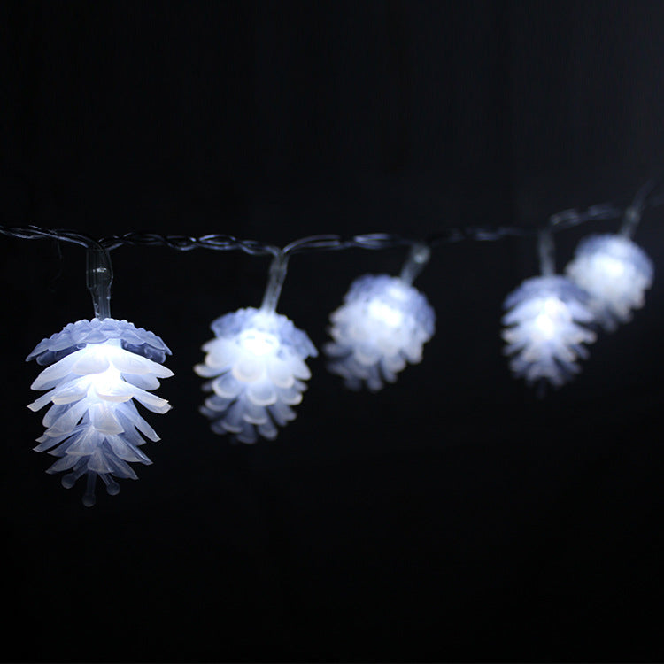 KCASA 2M 20 LED Pine Cone String Lights LED Fairy Lights for Festival Christmas Halloween