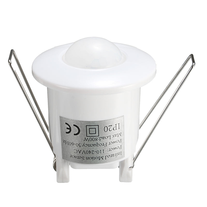 360 PIR IR Infrared Motion Sensor Detector Light Switch For Hallway Occupancy Lamp
