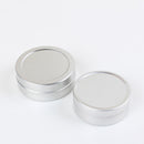 2pcs Empty Cosmetic Pot Jar Tin Aluminium Container Storage 10ml+20ml