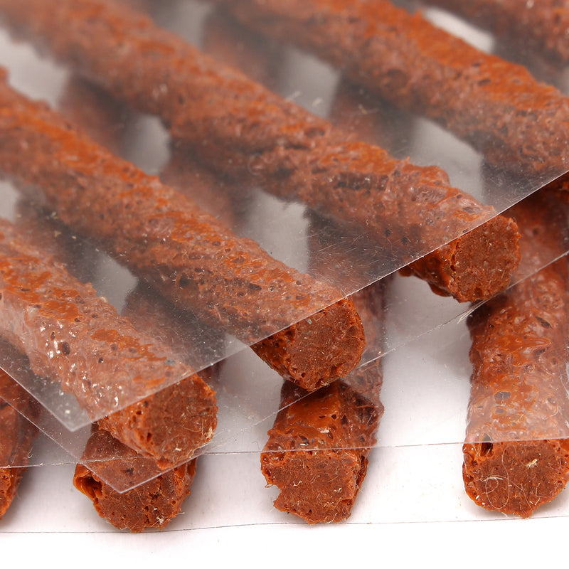 60Pcs Self Vulcanizing Tire Repair Plug Tubeless Seal Patch For Tyre Maintenance