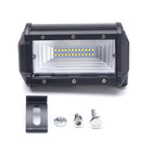 5 Inch 72W LED Work Light Bars Flood Beam IP67 10-30V White 2PCS for Jeep Off Road SUV Truck