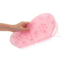 Butterfly Shape Silicone Bathroom Floor Mat Massage Exfoliation Shower Pad with Suction Cups