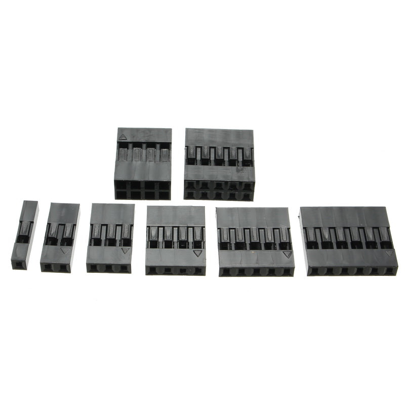 150pcs 2.54mm Plastic Dupont Jumper Wire Kit With Box 1P 2P 3P 4P 5P 6P 2*4P 2*5P Wire Plug Cable