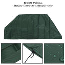 86.5x86.5x76.5cm Standard Central Air Conditioner Wind Shield Protective Cover Polyester Waterproof coating