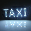 Car White LED Cab Taxi Roof Sign Light 12V Vehical Inside Windscreen Lamp