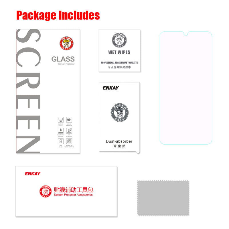 Enkay 9H Hardness 2.5D Anti-Bluelight Anti-explosion Tempered Glass Screen Protector for Xiaomi Redmi Note 7 / Xiaomi Redmi Note 7 Pro