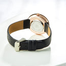 SHENGKE SK K0113 The Plant Pattern Creative Dial Fashion Leather Strap Quartz Watch