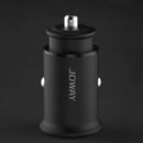 JOWAY JC86 5A 30W QC3.0 PD LED Dual Output USB Car Charger for Samsung S9 Xiaomi Redmi K30 5G HUAWEI P30