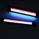 2Pcs Flexible 3 Colors Car Auto COB LED Strip Daytime Running Driving Light DRL 480LM
