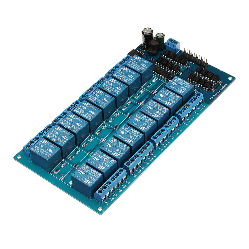 BESTEP 16 Channel 5V Relay Module LM2596 With Optocoupler Protection Low Level Trigger For Auduino