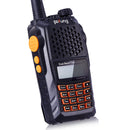 BAOFENG UV-6 PLUS 128 Channels Dual Band Radio Handheld Walkie Talkie Flashlight Civilian Intercom