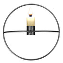 Metal Wall Candle Holder 3D Geometric Candlestick Sconce Nordic Style Home Decor