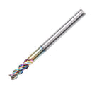 Drillpro 3-10mm DLC Colorful End Mill For Aircraft Aluminum Upgrade Milling Cutter CNC Machine Tool