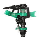 H Base Plastic Auto Rotating Lawn Sprinkler Garden Lawn Plant Grass Watering Tool