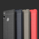Bakeey Litchi Pattern Soft TPU Anti-fingerprint Back Protective Case For Xiaomi Redmi Note 6 Pro