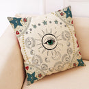 Mandala Tarot Creative Style Linen Throw Pillow Cover Home Office Back Cushion Cover Star Pillow Case