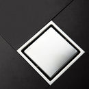 304 Stainless Steel In-visible Floor Drain Square Deodorant Bathroom Toilet Floor Drain