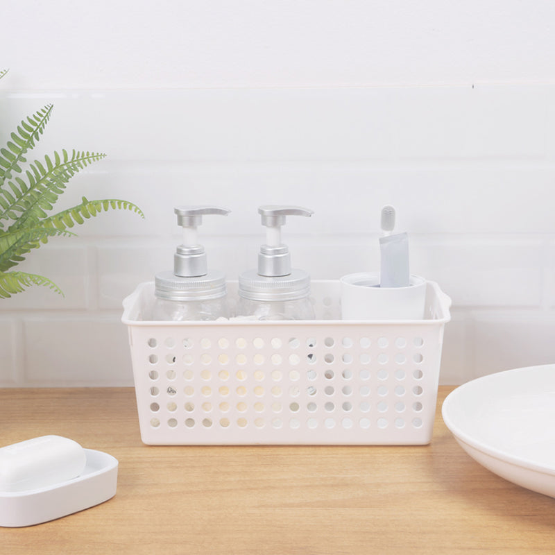 QUANGE SN050101 2PCS Home Storage Baskets Desktop Storage Box High Quality Storage Organizer Plastic Basket From Xiaomi Youpin