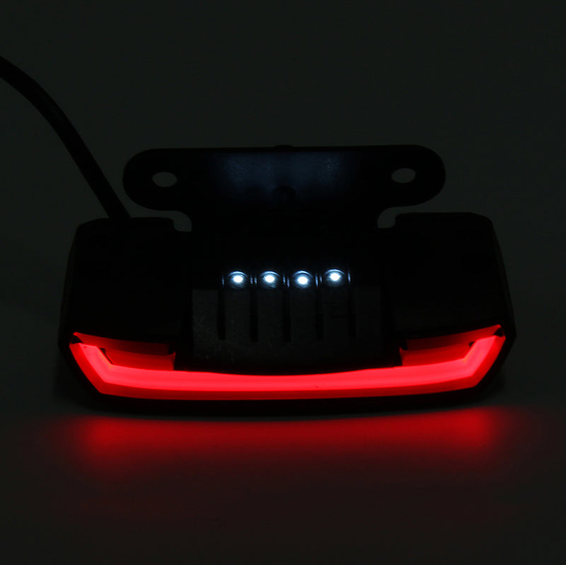 12-80V waterproof Double Flash T6 Dynamic Turn Signal Tail Brake Lights For Motorcycle Scooter