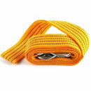 3M 3T Nylon Car Tow Rope Traction with Steel Hook Emergency Car Tool with Phosphor Strip