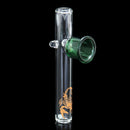 Mini Handheld Glass Tube Herb Water Pipe Water Hoo kah Pipe