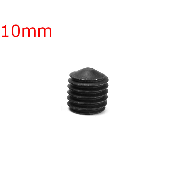 20Pcs Black 12.9 Grade M10 HEX Socket Set Core Point Grub Screws