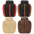 Universal PU Leather Breathable Cushion Pad Car Front Seat Mat Protector Cover Organizer