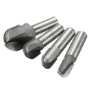 1/2 Inch Shank Ball Round Nose Router Bit 1/2-1 Inch Head Diameter Woodworking Cutter
