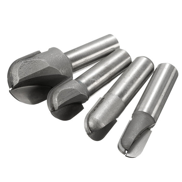 1/2 Inch Shank Ball Round Nose Router Bit 1/2-1 Inch Head Diameter Woodworking Cutter