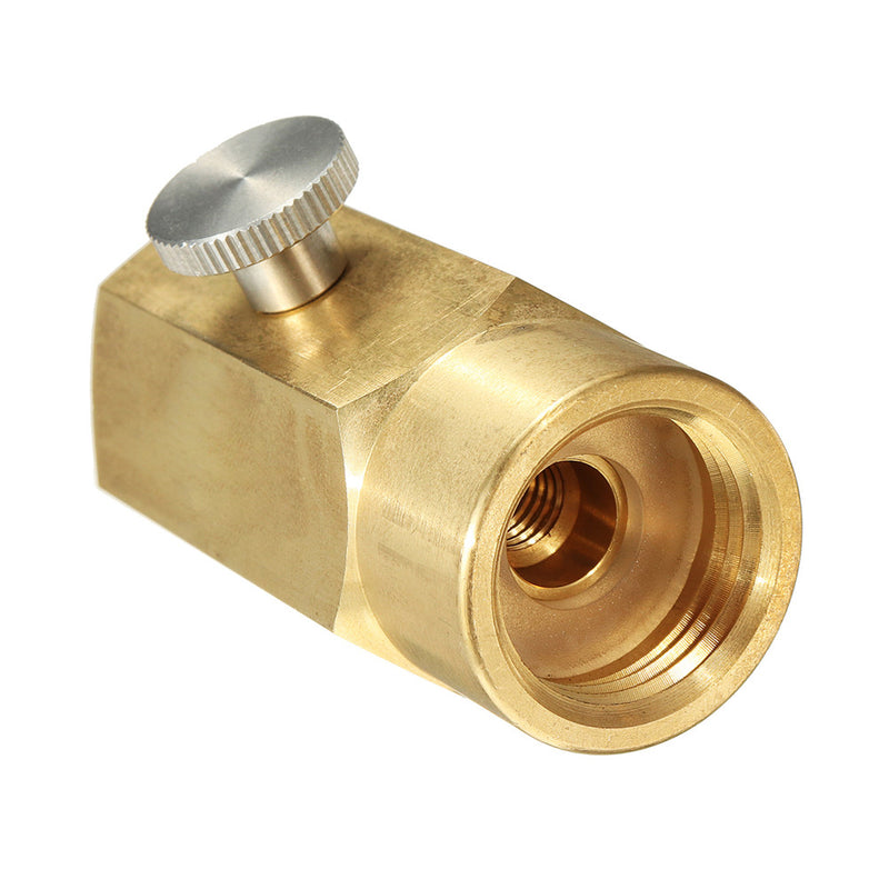 CO2 Refill Adapter Connector Cylinder Kit CGA320 Thread Set for Filling SodaStream Tank