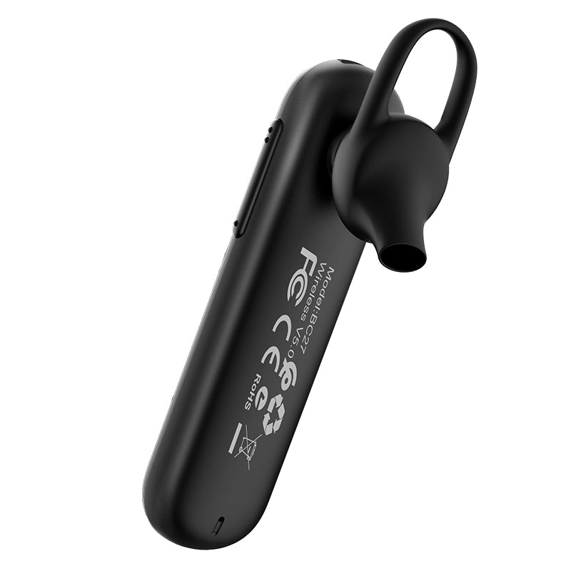 BOROFONE BC27 Single Business bluetooth HiFi In-ear Earphone Headphone