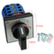 12 Terminals 4 Positions Rotary Cam Changeover Switch