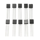 Geekcreit 600Pcs TO-92 NPN PNP Bipolar Transistor 15 Value Assortment Kit