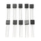 Geekcreit 600Pcs TO-92 NPN PNP Bipolar Transistor 15 Value Assortment Kit