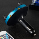 Bakeey 2.1A 3.5mm AUX Dual USB Digital Display bluetooth FM Transmitter Fast Charging USB Car Charger For iPhone 8Plus XS 11Pro Huawei P30 S10+