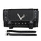 Black PU Leather Motorcycle Tool Bag Luggage Saddlebags Saddle Bag Universal For Harley