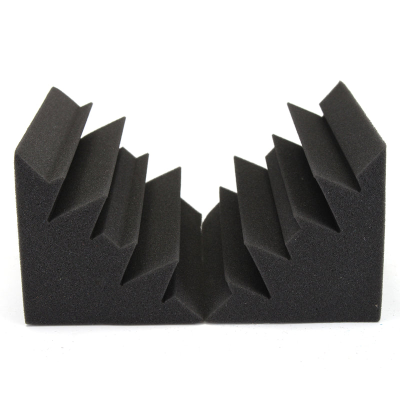 Studio Corner Soundproof Foam Acoustic Black Bass Trap Sound-absorbing Tile