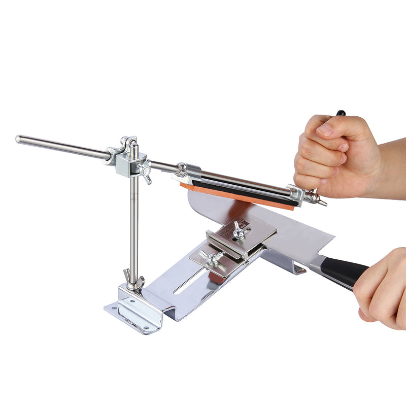 KCASA Iron Steel Sharpener Professional Kitchen Sharpening Metal Fixed-angle Grinder Sharpen Stone