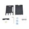 Black / Silver CNC Aluminum Alloy Ultra Thin Metal Box Protective Case For Raspberry Pi 4 Model B