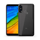 Bakeey Transparent Shockproof Silicone Frame+Acrylic Protective Case For Xiaomi Redmi Note 6 Pro