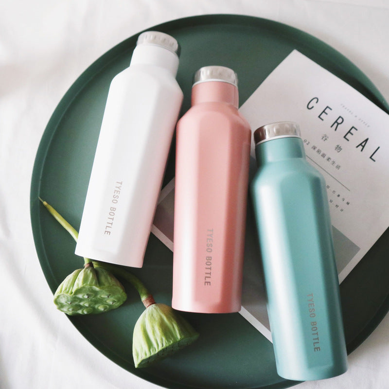 500ML Insulted Mug Stainless Steel Coffee Bottles Mugs Vacuum Flask Thermoses For Best Gifts